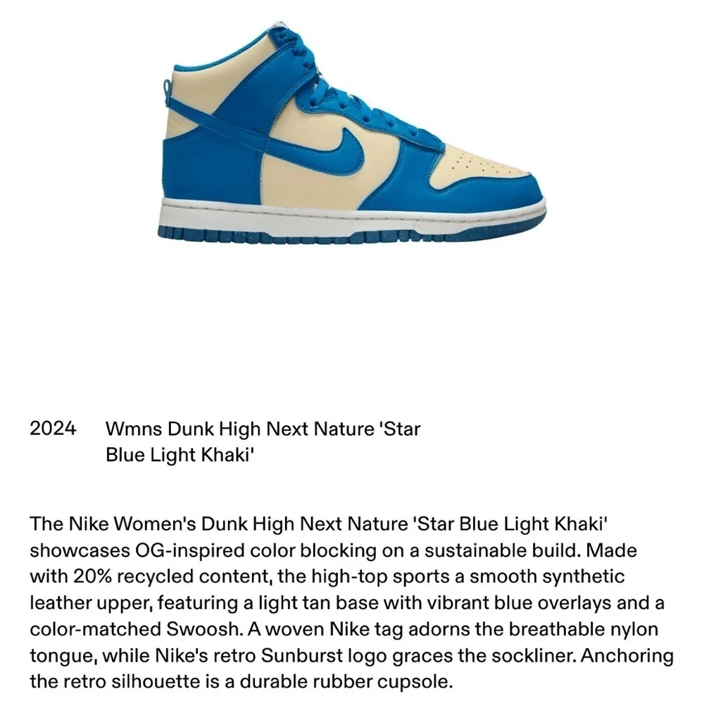 Nike dunk high W Brand new